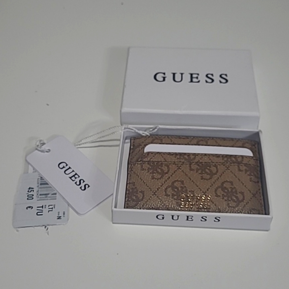 Guess Tan Card Holder